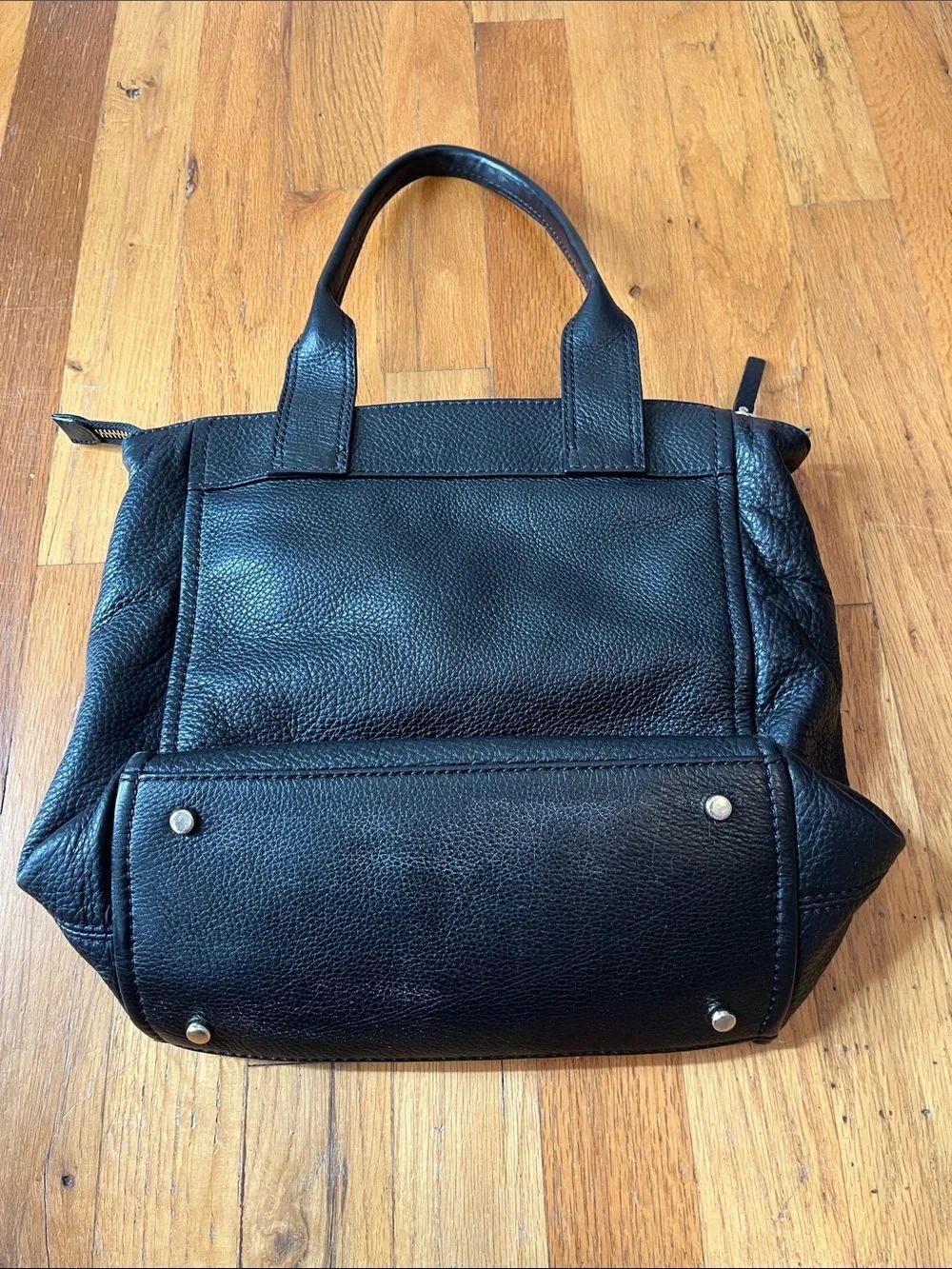 Kate Spade Black Leather Crossbody Tote - Picture 5 of 6